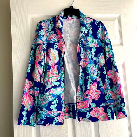 Lilly Pulitzer Jackets & Blazers - Lilly Pulitzer luxletic jacket